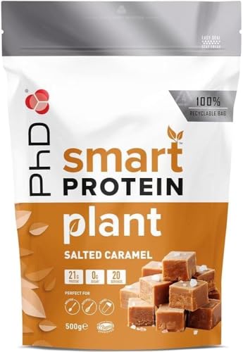 PhD Nutrition Smart Protein Plant Salted Caramel 20 Servings, 500 g