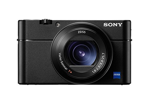 Sony DSC-RX100 V Digitalkamera (Stacked Exmor RS CMOS Sensor, 40-Fach Super-Zeitlupe, Anti-Distortion Verschluss, 24-70 mm zeiss Vario-Sonnar T) [Altes Modell]