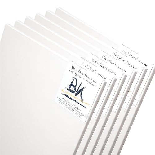 BK BILDERRAHMEN KOLMER 6 B.K. Plus LEINWÄNDE AUF KEILRAHMEN 70x120 cm | Premium Malgrund, malfertig, 100% Baumwolle