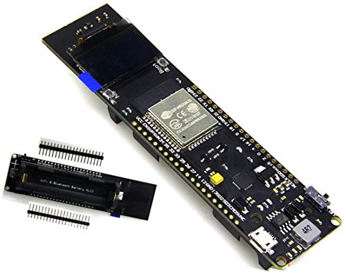 TECNOULAB 1 Stück WiFi Bluetooth Batterie ESP32 ESP-32 0,96 Zoll OLED Development Tool WEMS TTGO