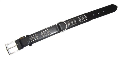 Heim 2180708 Halsband "Power", 40 mm breit, 70 cm lang, schwarz