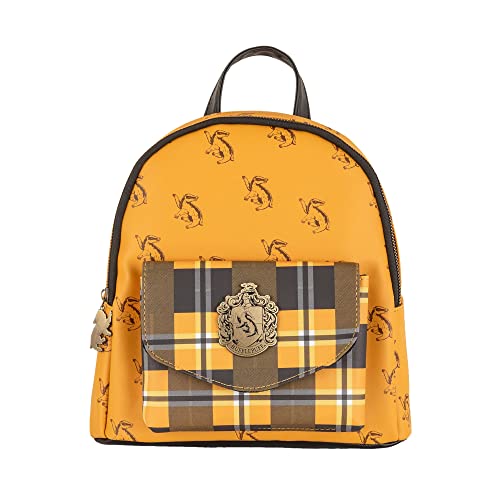 Harry Potter Hufflepuff Premium House Mini Rucksack, gelb, One size