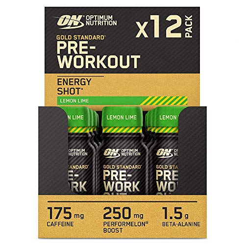 Optimum Nutrition Gold Standard Pre Workout Shot, Lemon Lime 810 g