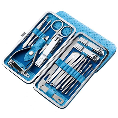 1 Set Sicheres Maniküre-Set Einfarbig Nagelschere Werkzeug Tragbar Kompakt Praktisches Trimmer-Nagelpflege-Set,U