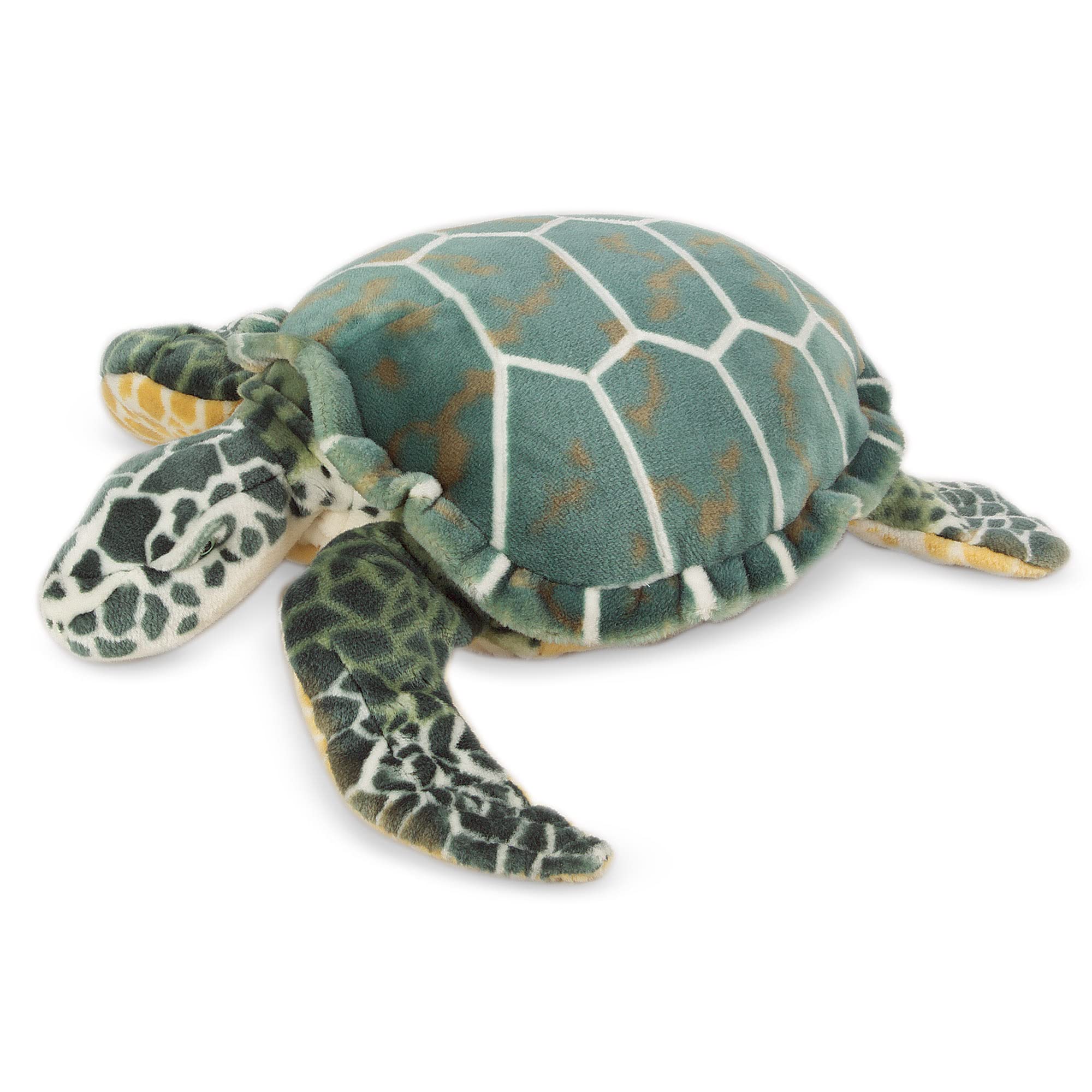 Melissa & Doug Sea Turtle - Plush | Soft Toy | Animal | All Ages | Gift for Boy or Girl