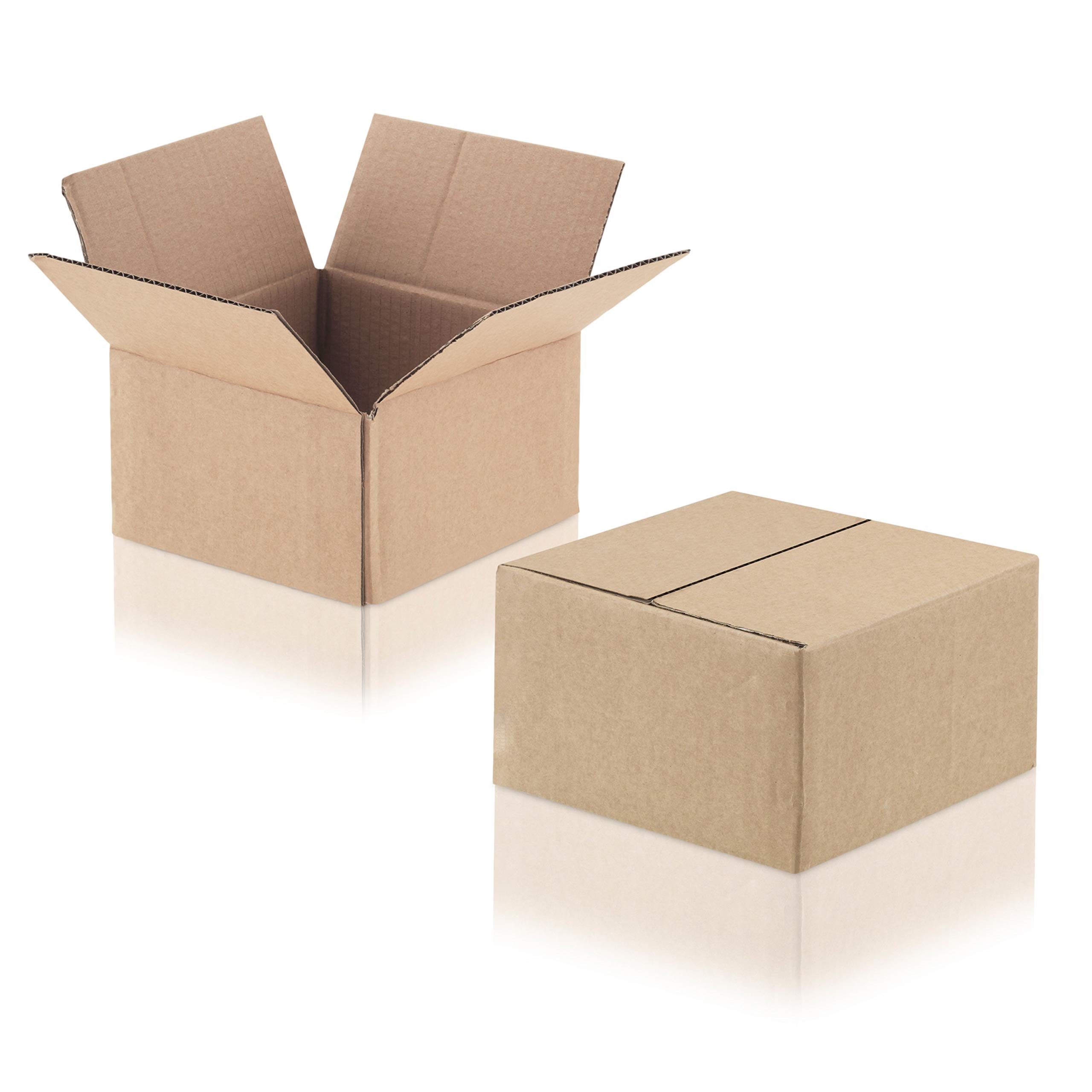 WPTrading - 50 Stück Versandkarton 1-wellig 300 x 250 x 100 mm aus Wellpappe (Nr. 31A) Braun - Pappe Faltkarton für Warenversendung, Paket & Päckchen klein (S) - Karton Versandverpackung extra stabil