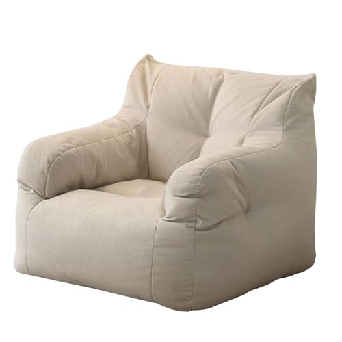 shizuku Sitzsack-Sofa, Sitzsack-Sofa-Stuhl | Sitzsack Lazy Chair mit Armlehne | Bodenstuhl für Wohnzimmer, Schlafzimmer, Sitzsackstuhl zum Lesen im Wohnheim, Akzentstuhl