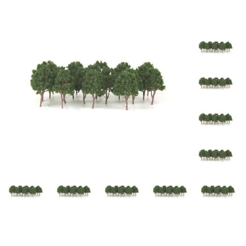 10 Set 20 dunkelgrün Modell Baum N Scale Zug Layout Wargame Landschaft Diorama 7,5 cm