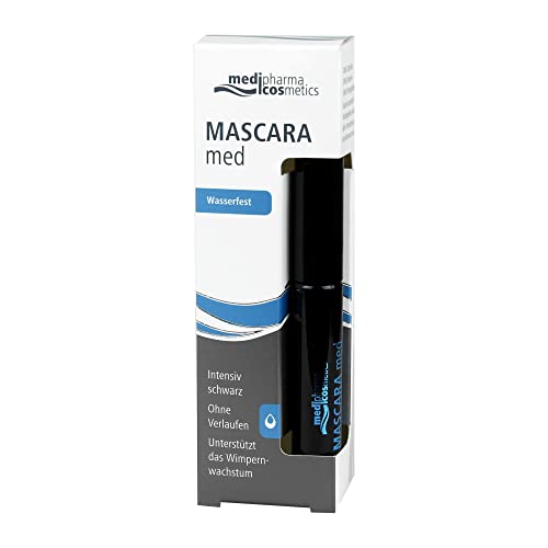 medipharma cosmetics Mascara med Wasserfest, 5 ml