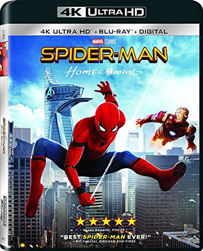 Spiderman: Homecoming (englische Version), 4K Ultra HD, Blu-ray