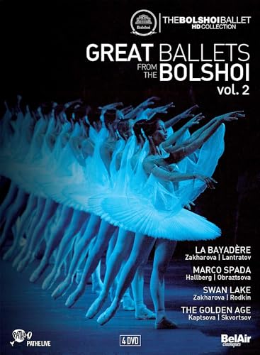 Great Ballets Bolshoi Vol.2 [Orchestra of the State Academic Bolshoi Theater of Moscow; Pavel Sorokin; Alexey Bogorad] [Bel Air Classiques: BAC619] [4 DVDs]