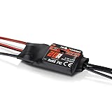 For Hobbywing for SKYWALKER Original Series 2-6S 12A 15A 20A 30A 40A 50A 60A Brushless ESC Speed ​​Controller mit UBEC for RC Quadcopter (Color : 20A)