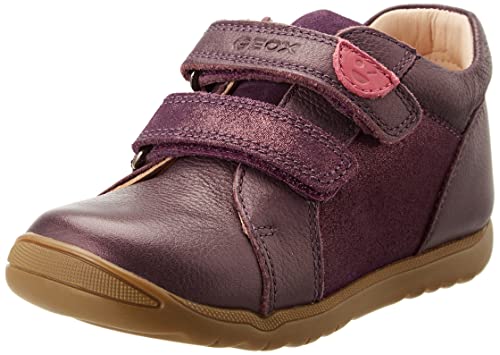 Geox Baby - Mädchen B Macchia Girl First Walker Shoe, Violett, 22 EU
