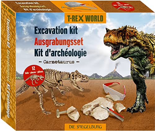 Die Spiegelburg Großes Ausgrabungsset Carnotaurus - T-Rex World