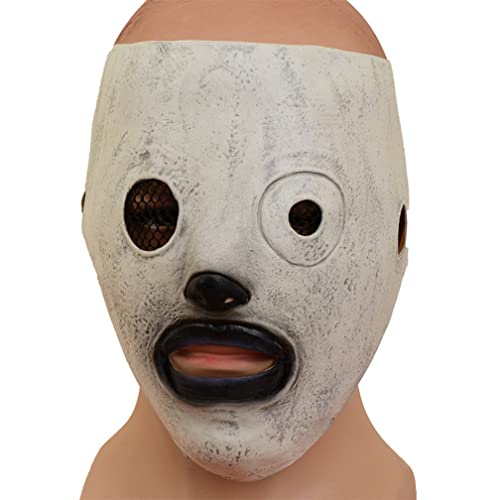 Hworks Maske Latex Vollgesichtsabdeckung Halloween Cosplay Party Prop