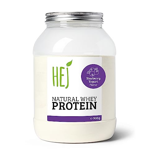 HEJ Whey | Eiweiss Protein Pulver Shake | Blueberry Yogurt - 900 g