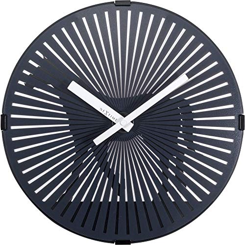 NeXtime Designer Wall Clock Walking Horse, with Optical Illusion, Round, ø 30,5 cm