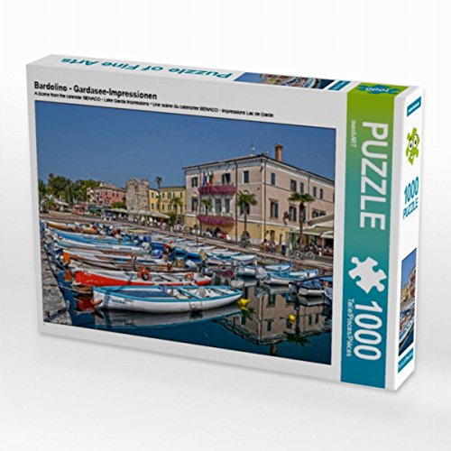 CALVENDO Puzzle Bardolino - Gardasee-Impressionen 1000 Teile Lege-Größe 64 x 48 cm Foto-Puzzle Bild von manhART