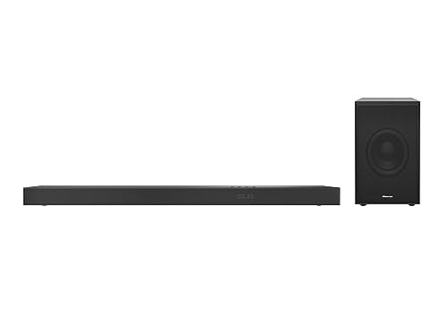 Hisense U5120GW 5.1.2 Soundbar Home Cinema System mit Subwoofer, 510 Watt, Dolby Atmos, Alexa, Google, Airplay2, Bluetooth, HDMI eARC, Optical, AUX, Coaxial, 7 EQ Modi, schwarz