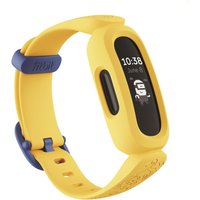Fitbit Unisex-Youth Ace 3 Activity Tracker, Black/Minions Yellow, One Size