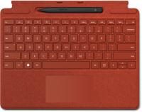Microsoft Surface Pro 8 Type Cover + Pen Mohnrot