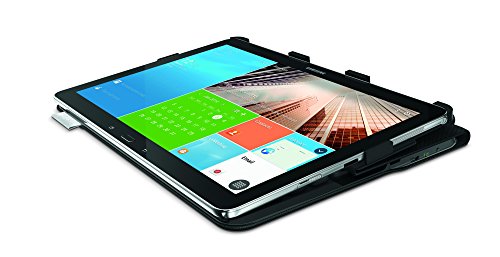 Logitech 920-006322 Logitech Pro Protective Case With Full-Size Keyboard For Samsung Galaxy Notepro 12.2 And Samsung Galaxy Tabpro 12.2 (französisches Tastaturlayout) Carbon black