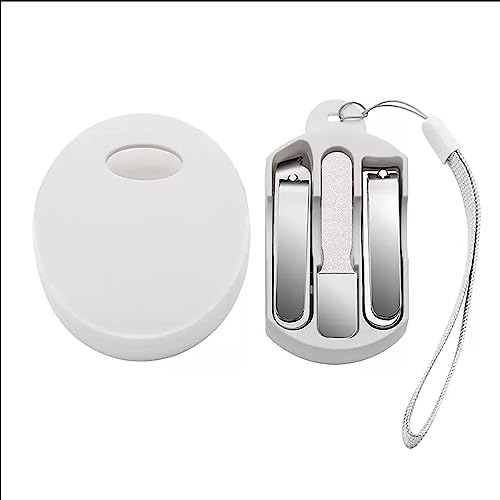 Maniküre-Set, Nagelknipser-Set, hergestellt mit Ohrenreiniger for Männer und Frauen, for den täglichen Gebrauch, auf Reisen oder zu Hause, perfekte Geschenke (Color : White)