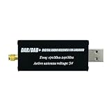 DAB/DAB+ USB Adapter, XISEDO DAB Dongle im Auto DAB Digital Radio Empfänger DAB USB 2.0 Stick mit DAB Autoantenne für Android Autoradios