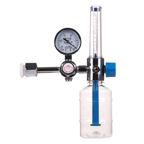 Druckminderer Inhalator Manometer Druckminderer für G5/8" Durchflussmesser Absorber Boje Typ Inhal Druckregler Inhalator