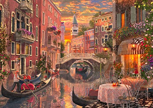 Puzzle 1500 Teile - An Evening Sunset in Venice