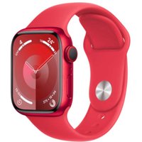 APPLE Watch Series 9 GPS + Cellular 41mm PRODUCT RED Aluminium Case with PRODUCT RED Sport Band - M/L (MRY83QF/A)
