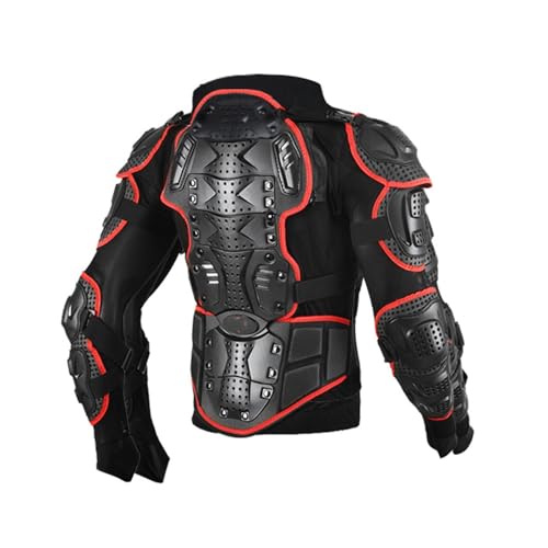 Motorrad-Rüstung Street Sport Motocross Racing Shirt Jacke Protektor Mit Brust-Rücken-Schutz-Motorrad-Schutzpanzerung Für Offroad-Rennen B,3XL