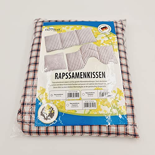 Behrend homecare Körnerkissen mit Rapssamen - Rapssamenkissen 24x25cm OVP NEU