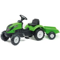 Falk Tret-Traktor mit Hänger grün 2 - 5 Jahre