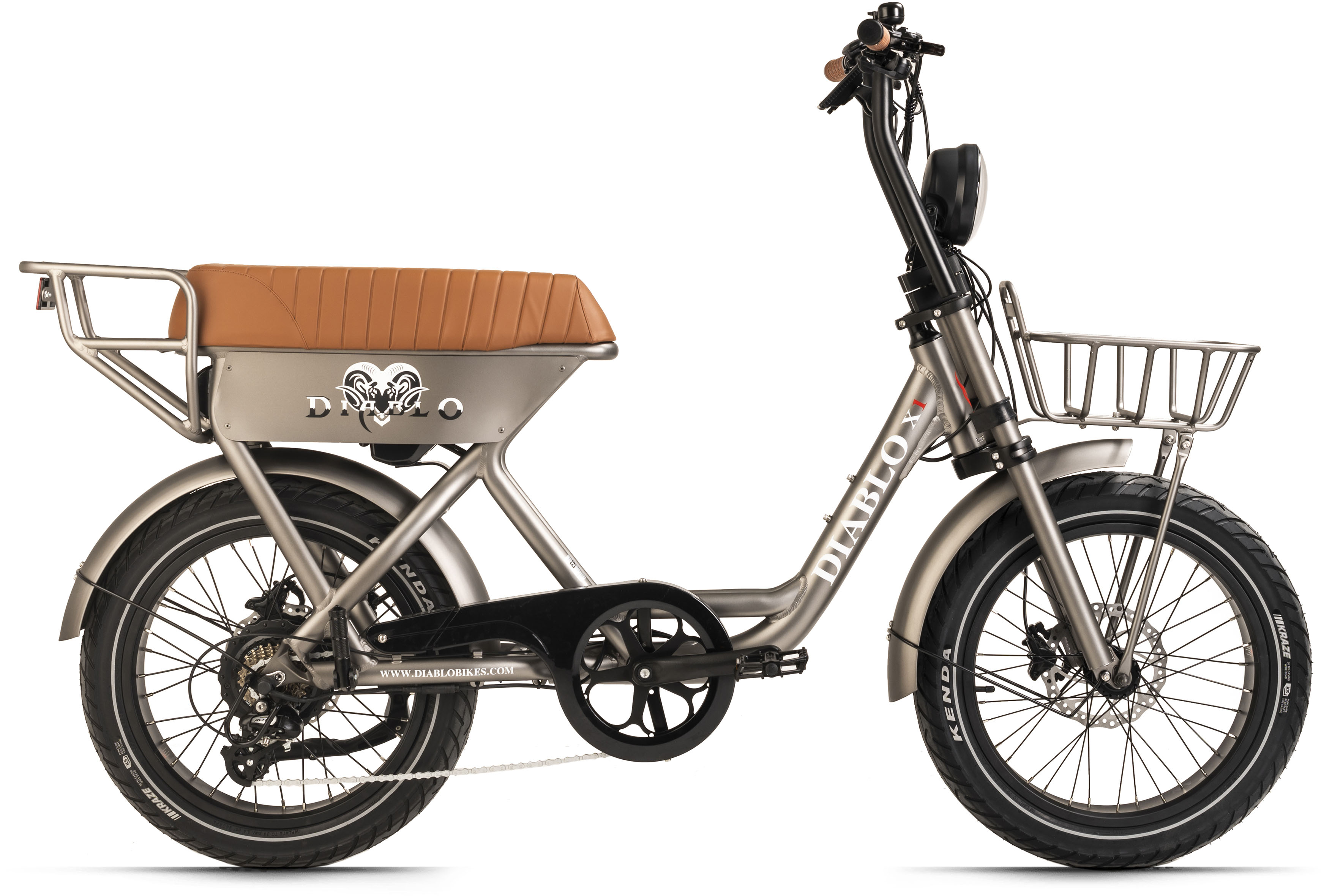 DIABLO BIKES E-Bike "X1", 7 Gang, Shimano, Tourney, Heckmotor 250 W
