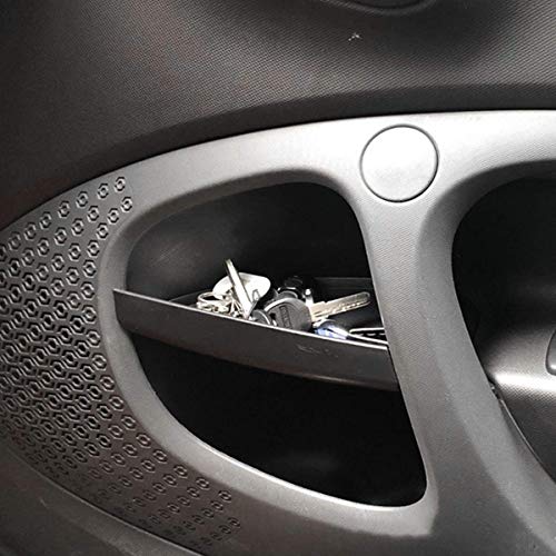 Für Benz Smart 453 Fortwo 2015–2019 Autotürgriff-Aufbewahrungsbox, Behälter, Handschuh-Organizer, Innenzubehör