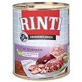 Rinti Pur Kennerfleisch Lamm für Hunde, 12er Pack (12 x 800 g)