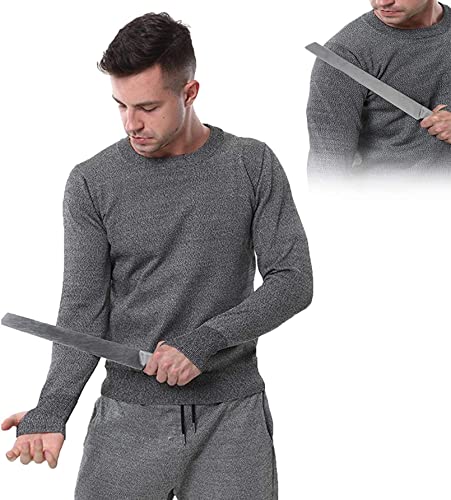 Elastisches Stichschutz-T-Shirt, Stichwesten für Männer, sichere Stichschutzkleidung, Schnittschutzausrüstung für speziellen Faserplattenschutz für den Körper