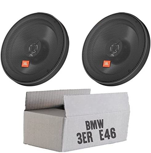 JBL STAGE2 624 | 2-Wege | 16,5cm Koax Lautsprecher - Einbauset für BMW 3er E46 - justSOUND