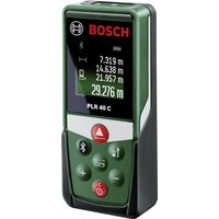 Bosch laser-entfernungsmesser plr 40 c 0,05 - 40 m, bluetooth, mit tasche