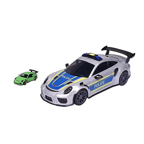 Majorette 212058199038 Porsche Polizei + 1 Fahrzeug