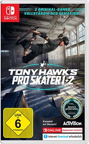 Tony Hawks Pro Skater 1+2 SWITCH Remastered Nintendo Switch