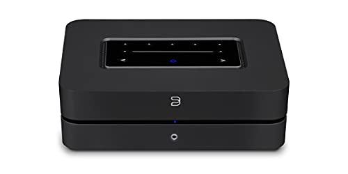 Bluesound Powernode N330 HD Streaming Player mit integriertem Verstärker & HDMI eARC schwarz weiß (schwarz)