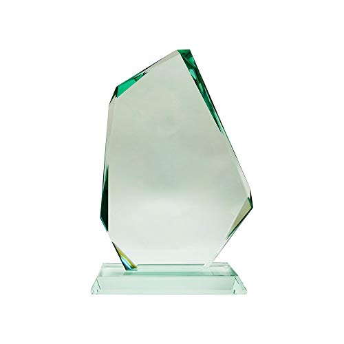 JSSC Neugart GmbH Glaspokal, Glastrophäe, Glasfels aus Jadeglas (Ohne Gravur, 180x130mm)