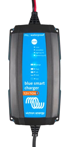 Victron BlueSmart Batterieladegerät IP65 12/10 mit integriertem Bluetooth für alle Batterietypen 12V 10A BPC121031064R