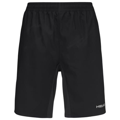 HEAD Herren Club Bermudas Shorts, Schwarz, L