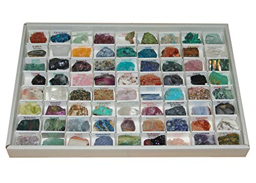 72 er Mineralien Sammlung A* extra Qualität, ausgesuchte Rohsteine Besonderheiten Größe der Steine ca. 25-35 mm