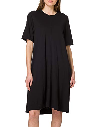 GANT Damen D1. A-LINE Jersey Dress Kleid, Black, S