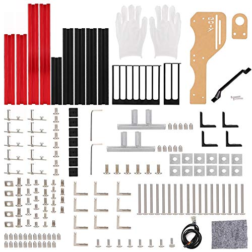 Offenes PC-Gehäuse, ATX/M-ATX/ITX-Gehäuse mit offenem Gehäuse, vertikales Übertakten der Testplattform, Gehäuse mit 20 x 20 Aluminium, offenes PC-Gehäuse, DIY, offenes Rack + Griff(#2)