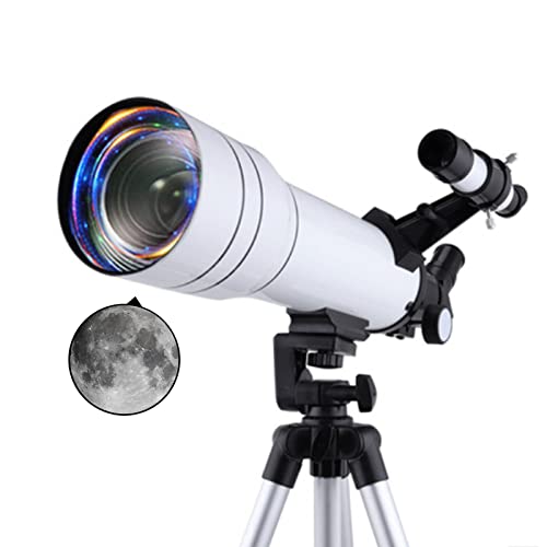 Telescope, 70mm Aperture 400mm Focal Length Astronomical Refracting Telescope for Adults Kids Beginners, Travel Telescope with Backpack and Bard Film YangRy
